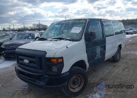 2012 Ford E-350 Super Duty Xl from USA, damaged, VIN 1FBSS3BL0CDB14240